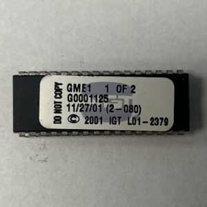 BIOS Rom For IGT, Part Numbers: GME1, G0001125, 1 of 2, GETT Part Number: BIO-IGT-301