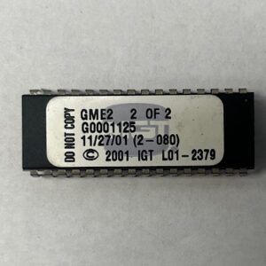 BIOS Rom For IGT, Part Numbers: GME2, G0001004, 2 of 2, GETT Part Number: BIO-IGT-302