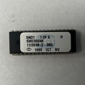 Sound BIOS Rom For IGT, Part Numbers: SND1, SWC00046, 1 of 2, GETT Part Number: BIO-IGT-303