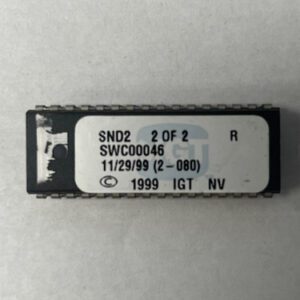 Sound BIOS Rom For IGT, Part Numbers: SND2, SWC00046, 2 of 2, GETT Part Number: BIO-IGT-304