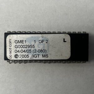 BIOS Rom For IGT, Part Numbers: GME1, G0002955, 1 of 2, GETT Part Number: BIO-IGT-307