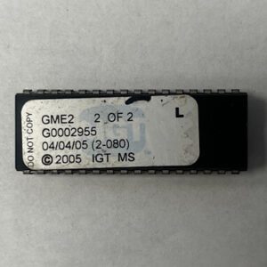 BIOS Rom For IGT, Part Numbers: GME2, G0002955, 2 of 2, GETT Part Number: BIO-IGT-308