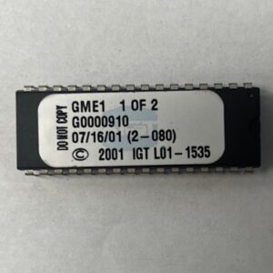 BIOS Rom For IGT, Part Numbers: GME1, G0000910, 1 of 2, GETT Part Number: BIO-IGT-309
