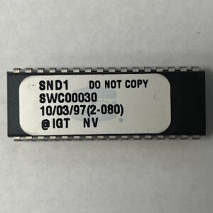BIOS Rom For IGT, Part Numbers: SND1, SWC00030, 1 of 2, GETT Part Number: BIO-IGT-311