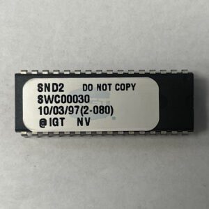 BIOS Rom For IGT, Part Numbers: SND2, SWC00030, 2 of 2, GETT Part Number: BIO-IGT-312