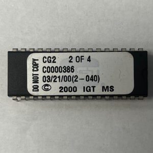 BIOS Rom For IGT, Part Numbers: GME2, C0000386, 2 of 4, GETT Part Number: BIO-IGT-314