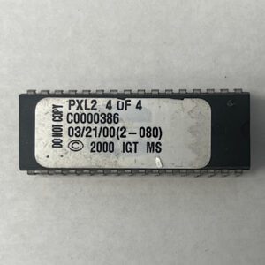 BIOS Rom For IGT, Part Numbers: PXL2, C0000386, 4 of 4, GETT Part Number: BIO-IGT-316