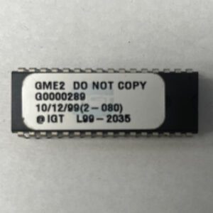 BIOS Rom For IGT, Part Numbers: GME2, G0000289, GETT Part Number: BIO-IGT-318