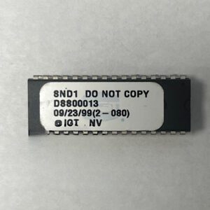 BIOS Rom For IGT, Part Numbers: SND1, DSS00013, GETT Part Number: BIO-IGT-319