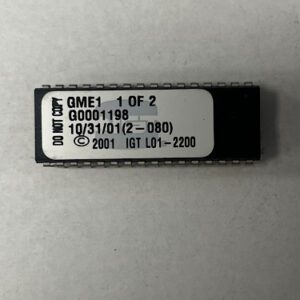 BIOS Rom For IGT, Part Numbers: GME1, G0001198, 1 of 2, GETT Part Number: BIO-IGT-321