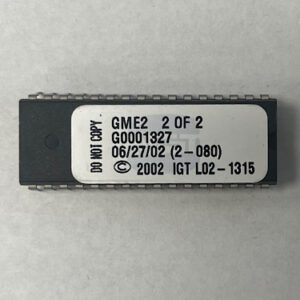 BIOS Rom For IGT, Part Numbers: GME2, G0001327, 2 of 2, GETT Part Number: BIO-IGT-328