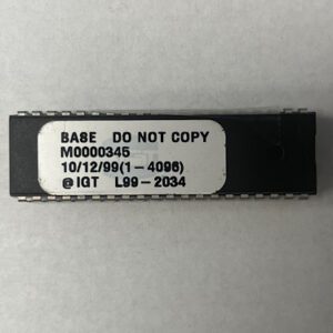 BIOS ROM BASE For IGT, Part Numbers: M0000345, GETT Part Number: BIO-IGT-336