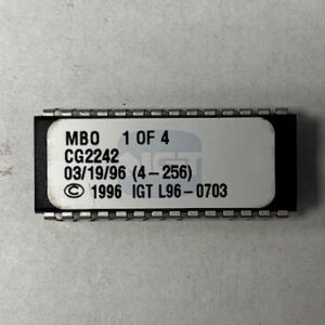 BIOS ROM For IGT, Part Numbers: MBO, CG2242, L96-0703 1 of 4, GETT Part Number: BIO-IGT-340
