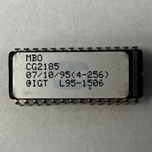 BIOS ROM For IGT, Part Numbers: MBO, CG2185, L95-1506, 1 of 4, GETT Part Number: BIO-IGT-344