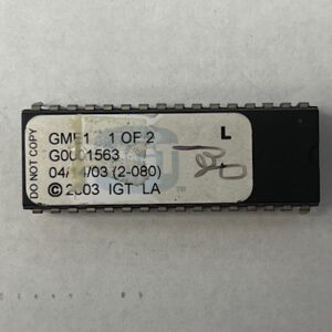 BIOS ROM For IGT, Game Name: Texas Tea, Part Numbers: GME1, G0001563, 1 of 2, GETT Part Number: BIO-IGT-353