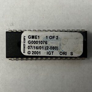 BIOS ROM For IGT, Part Numbers: GME1, G0001076, 1 of 2, GETT Part Number: BIO-IGT-357