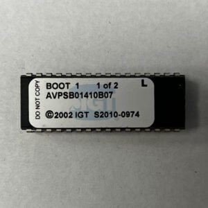 Boot Bios Rom For IGT, Part Numbers: AVPSB01410B07, 1 OF 2, S2010-0974GETT Part Number: BIO-IGT-399