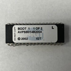 Boot Bios Rom For IGT, Part Number: AVPSB014B2004, 1 OF 2, GETT Part Number: BIO-IGT-401