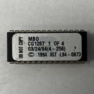 Bios Rom For IGT, Part numbers: MBO, CG1267, L94-0873, 1 OF 4, GETT Part Number: BIO-IGT-406