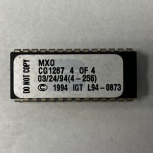 Bios Rom For IGT, Part numbers: MXO, CG1267, L94-0873, 4 OF 4, GETT Part Number: BIO-IGT-409
