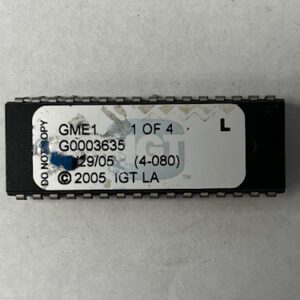 Bios Rom For IGT, Part Numbers: GME1, 1 OF 4, G0003635, GETT Part Number: BIO-IGT-410