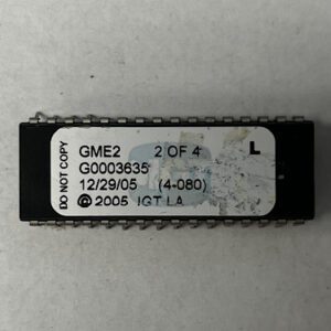 Bios Rom For IGT, Part Numbers: GME2, 2 OF 4, G0003635, GETT Part Number: BIO-IGT-411