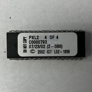 Bios Rom For IGT, Part Numbers: PXL2, 4 OF 4, C0000793, GETT Part Number: BIO-IGT-417