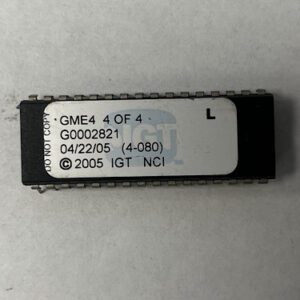 Bios Rom For IGT, Part Numbers: GME4, 4 OF 4, G0002821, GETT Part Number: BIO-IGT-425
