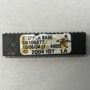 Stepper Base Bios Rom For IGT Reels, Part Number: SB100877, GETT Part Number: BIO-IGT-430