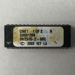 Bios Rom For IGT, GME1, Part Number: G0001398, 1 OF 2, GETT Part Number: BIO-IGT-436