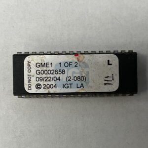 Bios Rom For IGT, GME1, Part Number: G0002658, 1 OF 2, GETT Part Number: BIO-IGT-440