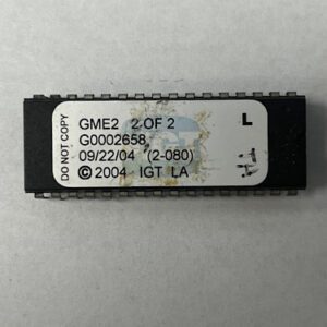 Bios Rom For IGT, GME2, Part Number: G0002658, 2 OF 2, GETT Part Number: BIO-IGT-441
