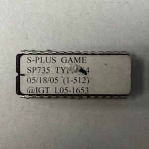 S-Plus Game Bios Rom For IGT, Part Number: SP735, L05-1653, GETT Part Number: BIO-IGT-443