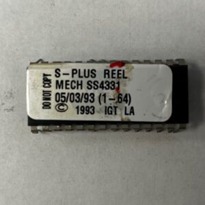 S-Plus REEL Bios Rom For IGT, Part Number: MECH SS4331, GETT Part Number: BIO-IGT-446
