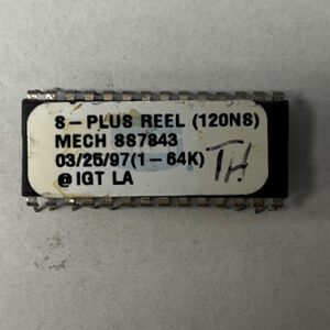 S-PLUS REEL Bios Rom For IGT, Part Numbers: MECH 887843, GETT Part Number: BIO-IGT-449