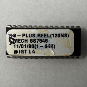 S-PLUS REEL Bios Rom For IGT, Part Numbers: MECH 887546, GETT Part Number: BIO-IGT-450