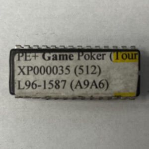 PE + Game Poker Bios ROM For IGT, Part Numbers: XP000035, (512), L96-1587, (A9A6), GETT Part Number: BIO-IGT-453