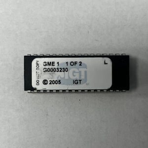 Bios Rom For IGT, Part Numbers: GME 1, 1 OF 2, G0003230, GETT Part Number: BIO-IGT-468