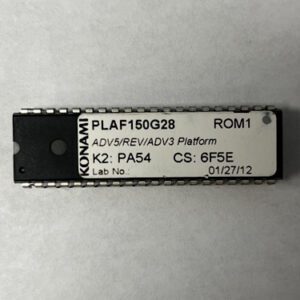 BIOS ROM For Konami, Part Numbers: PLAF150G28, ADV5/REV/ADV3 Platform, ROM1, GETT Part Number: BIO-KON-111