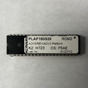 BIOS ROM For Konami, Part Numbers: PLAF150G28, ADV5/REV/ADV3 Platform, ROM2, GETT Part Number: BIO-KON-112