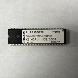 BIOS ROM For Konami, Part Numbers: PLAF150G28, ADV5/REV/ADV3 Platform, ROM3, GETT Part Number: BIO-KON-113