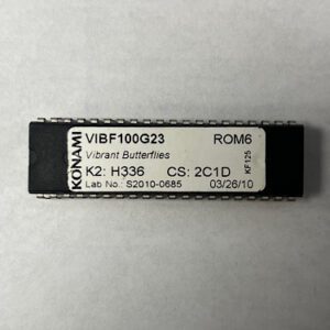 BIOS ROM For Konami, Game Name: Vibrant Butterflies, Lab No: S2010 - 0685, ROM6, GETT Part Number: BIO-KON-116