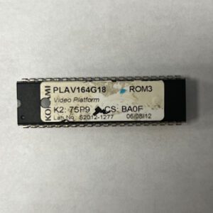 Video Platform BIOS ROM For Konami Games, Part Numbers: K2: 75P9, CS: BA0F, GETT Part Number: BIO-KON-134
