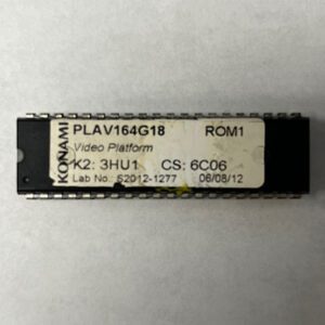Video Platform BIOS ROM For Konami Games, Part Numbers: K2: 3HU1, CS: 6C06, GETT Part Number: BIO-KON-136