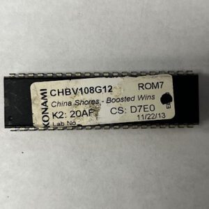 BIOS ROM For Konami Games, Game Name: China Shores Boosted Wins, Part Numbers: K2:20AF, CS:D7E0, GETT Part Number: BIO-KON-138