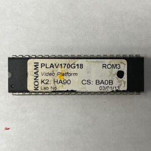 Video Platform BIOS ROM For Konami Games, Part Numbers: K2: HA90, CS: BA0B, GETT Part Number: BIO-KON-139