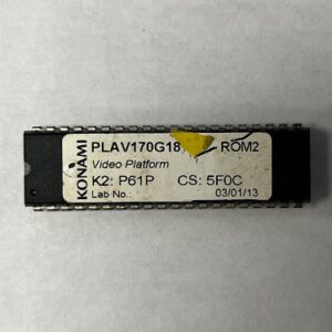 Video Platform BIOS ROM For Konami Games, Part Numbers: K2: P61P, CS: 5F0C, GETT Part number: BIO-KON-141