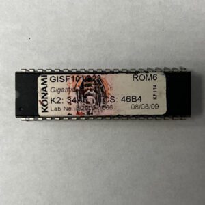 Bios Rom For Konami Games, Gigantic 7s, Part Numbers: GISF101G28, Lab No: S2009-1666, GETT Part Number: BIO-KON-152