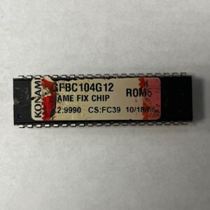 Game Fix Chip Bios Rom For Konami Games, Part Number: GFBC104G12, GETT Part Number: BIO-KON-157