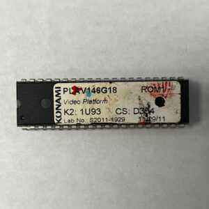 Video Platform BIOS ROM For Konami Games, Part Numbers: PLAV146G18, K2: 1U93, Lab No: S2011-1929, GETT Part Number: BIO-KON-167